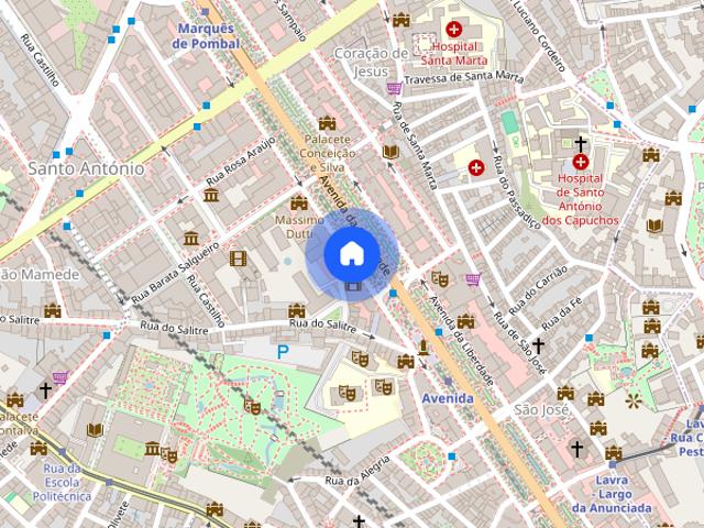 Apartamento T3 para alugar em Lisboa