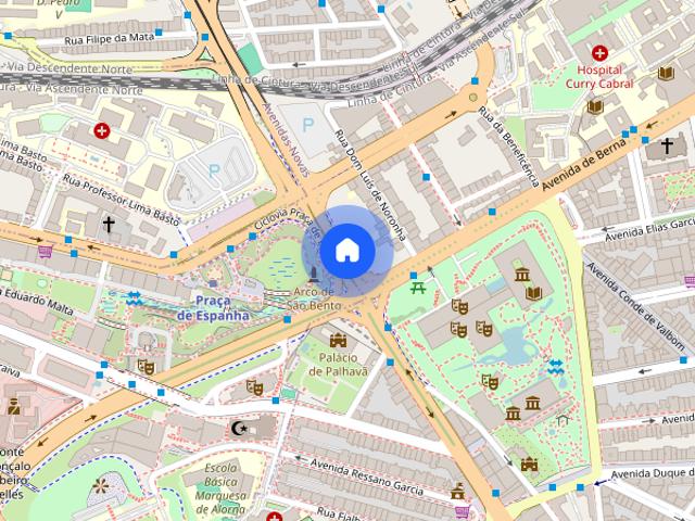 Apartamento T3 para alugar em Lisboa