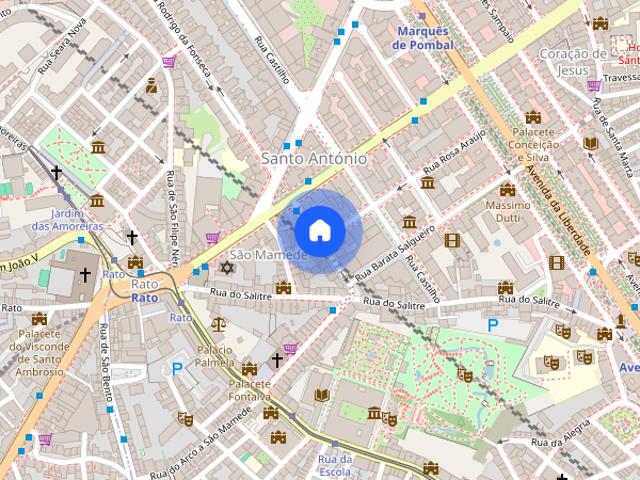 Apartamento T3 para alugar em Lisboa