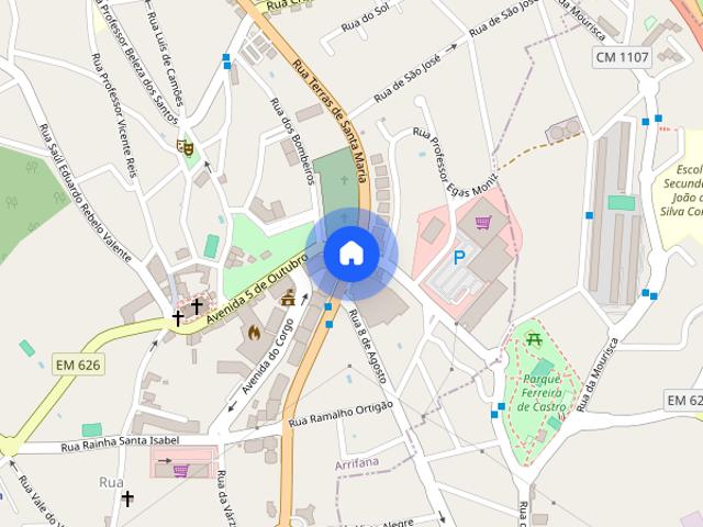 Apartamento T3 para alugar em Santa Maria da Feira