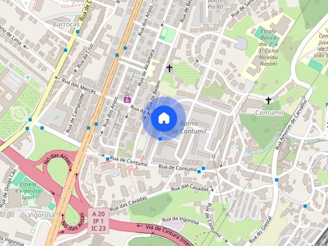 Apartamento T3 para alugar no Porto