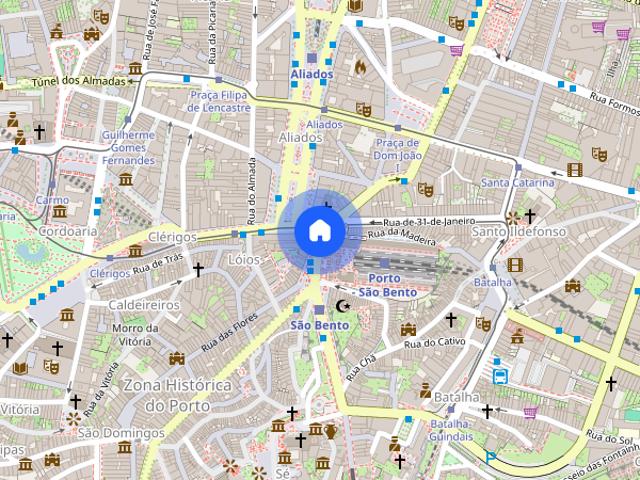Apartamento T3 para alugar no Porto