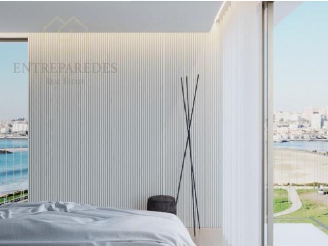 Apartamento T3 para comprar, junto ao mar e o rio com excele. 124m² Canidelo