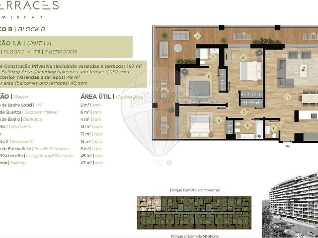 Apartamento T3 para venda