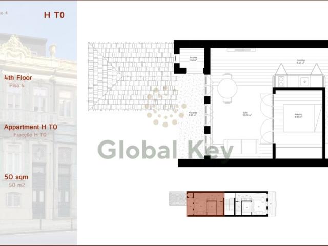 Apartamento T0