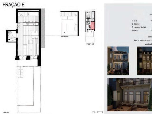 Apartamento T0, Cedofeita, Santo Ildefonso, Sé, Miragaia, São Nicolau e Vitória, Porto | BPI Expresso Imobiliário