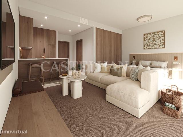 Apartamento T0 com rooftop, junto praia, no Carvoeiro, Algarve