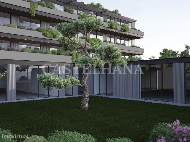 Apartamento T0 com rea exterior, em condomnio exclusivo em Matosi.