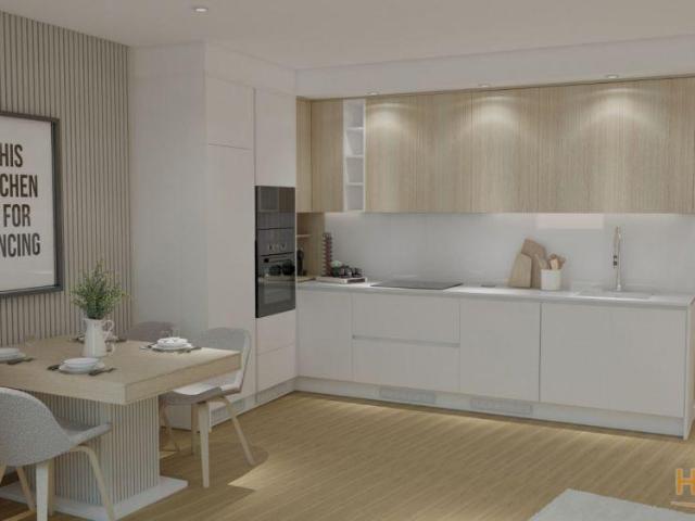 Apartamento T0 Com terraço garagem, junto á praia | 26053851877