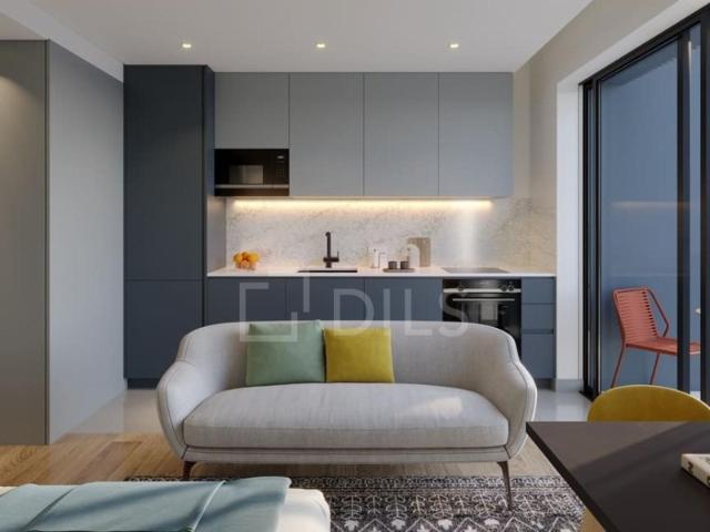 Apartamento T0 com varanda em novo empreendimento em Carcavelos