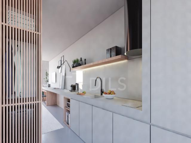 Apartamento T0 com varanda, no Porto