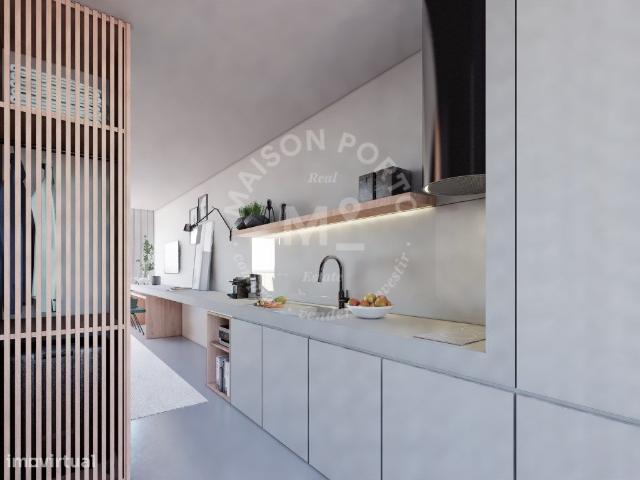 Apartamento T0 com Varanda para uso em Serviced Apartments prximo.