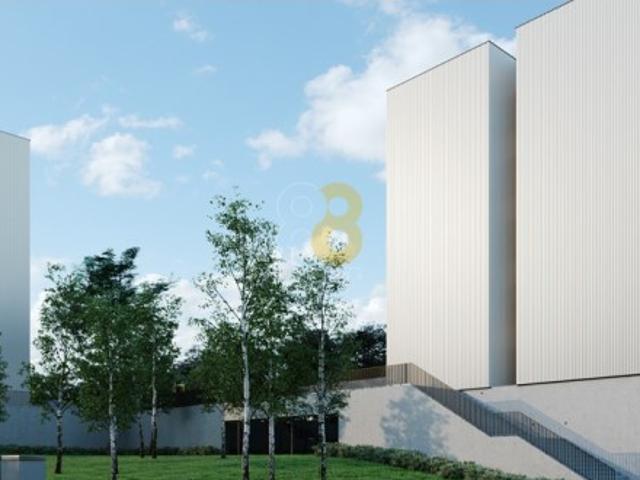 Apartamento T0 Mobilado com Terraço e Garagem | Edifício Olimpo | Polo Universitário