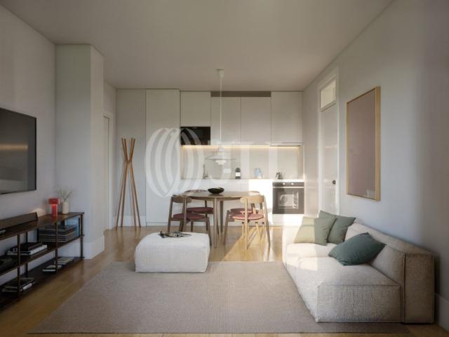 Apartamento T0, novo, no Taipas 85, no Porto