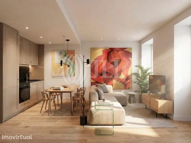 Apartamento T1, novo, com terraço, no Apolónia Collection, com pisc.