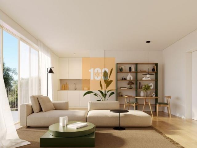 Apartamento T0 novo com varanda em Leça da Palmeira