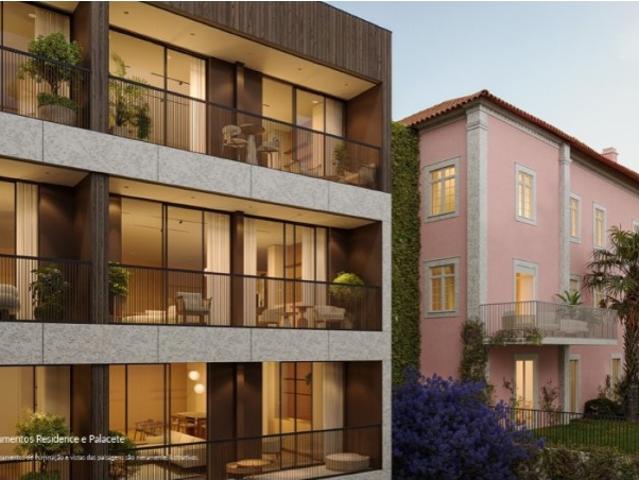 Apartamento T1+1 com extraordinário jardim
