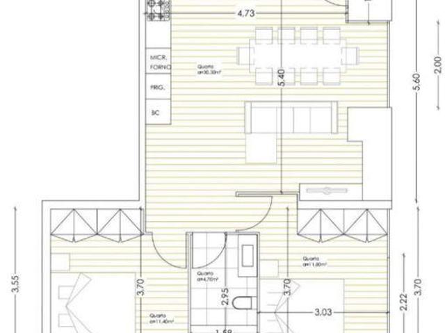 Apartamento T1+1 Centro Trofa | 26084078500