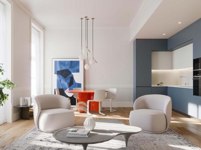 Apartamento T1+1 Incrível na Praça do Rossio, em Lisboa