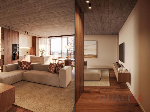 Apartamento T1+1 novo com logradouro em empreendimento de luxo no centro histórico de Braga