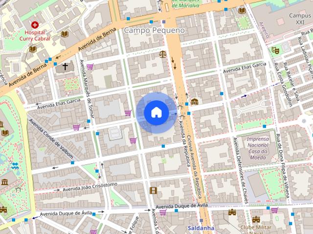 Apartamento T1+1 para alugar em Lisboa