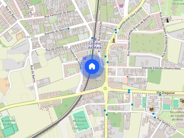 Apartamento T1+1 para alugar em Maia