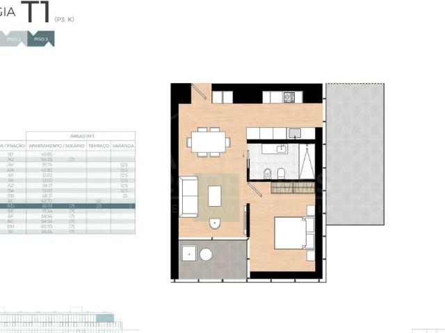 Apartamento T1, Castêlo Da Maia, Maia | BPI Expresso Imobiliário