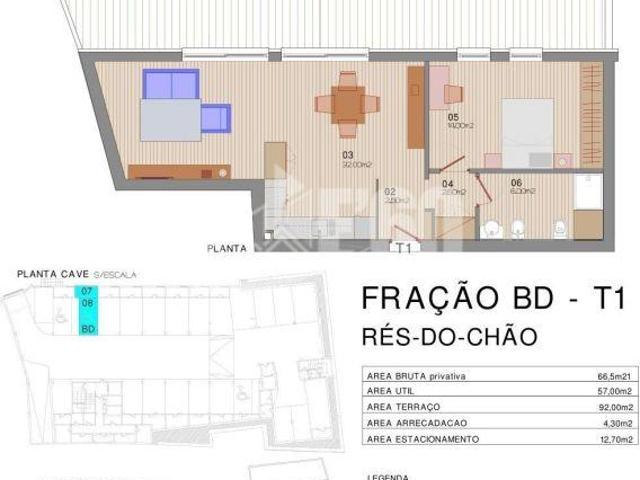 APARTAMENTO T1 CENTRO DE OVAR | 26084087554