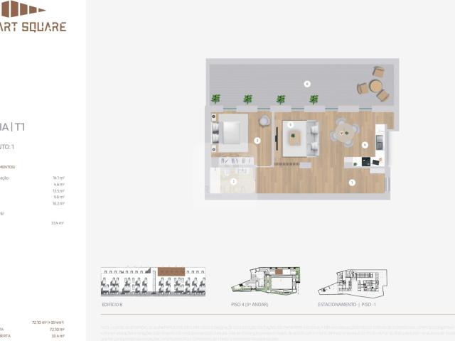 Apartamento T1, Cedofeita, Santo Ildefonso, Sé, Miragaia, São Nicolau e Vitória, Porto | BPI Expresso Imobiliário