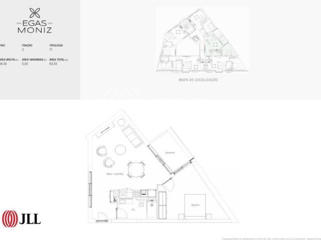 Apartamento T1, Cedofeita, Santo Ildefonso, Sé, Miragaia, São Nicolau e Vitória, Porto | BPI Expresso Imobiliário