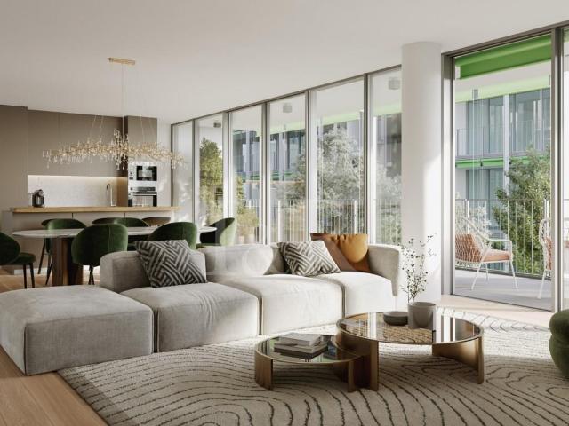 Apartamento T1 com estacionamento e arrecadação, Prata River. 69m² Marvila