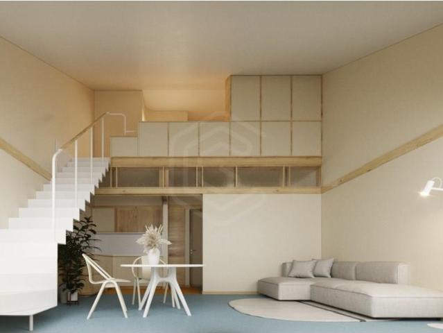 Apartamento T1 com mezanino e varanda perto da Praça da Repú. 54m² Cedofeita, Santo Ildefonso, Sé, Miragaia, São Nicolau e Vitória
