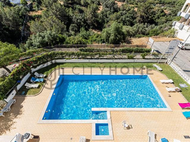 Apartamento T1 com piscina e vista mar no Centro de Albufeir. 49m² Ferreiras