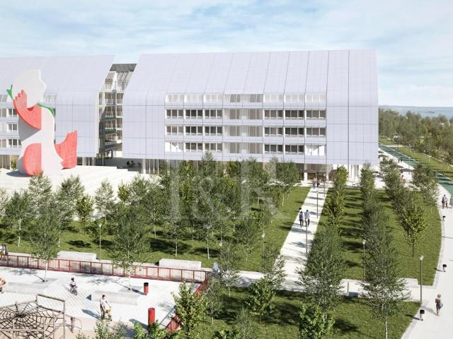 Apartamento T1 com varanda e estacionamento, Prata Riverside. 63m² Marvila