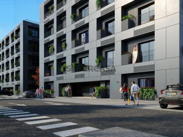 Apartamento T1, com varanda em novo empreendimento em Carcavelos