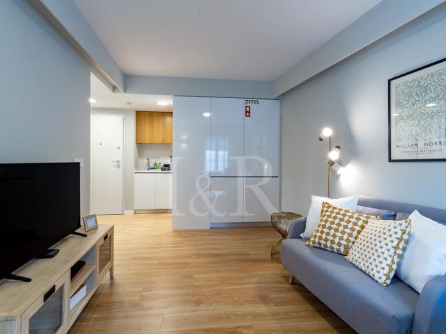 Apartamento T1 com varanda junto à Avenida da Liberdade, Lisboa