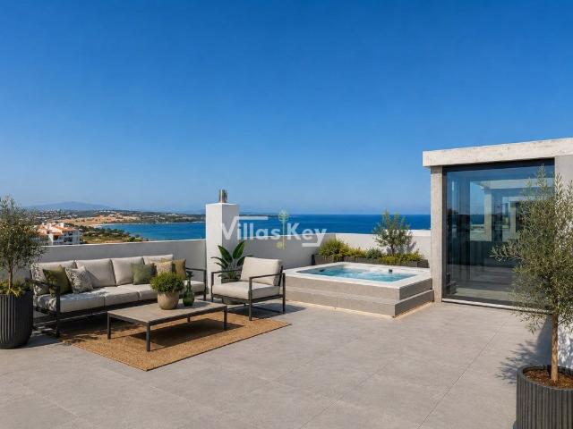 Apartamento T1 com vista mar, terraço muito amplo e piscina. 54m² Lagos