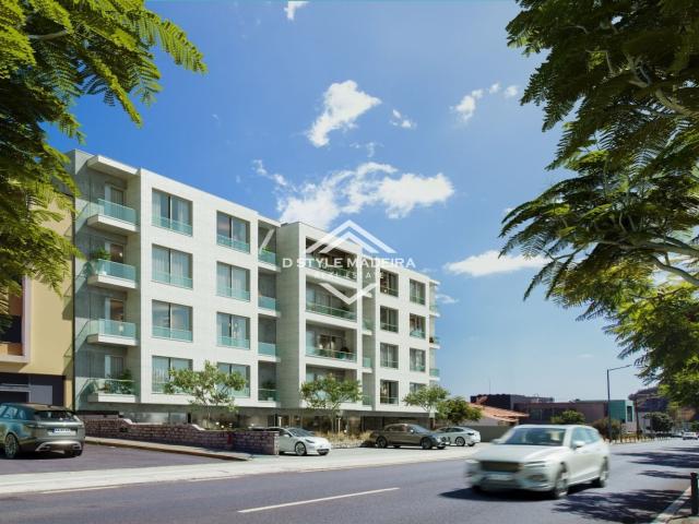 Apartamento T1 em condominium com piscina Ilha da Madeira 54m² Ribeira Brava