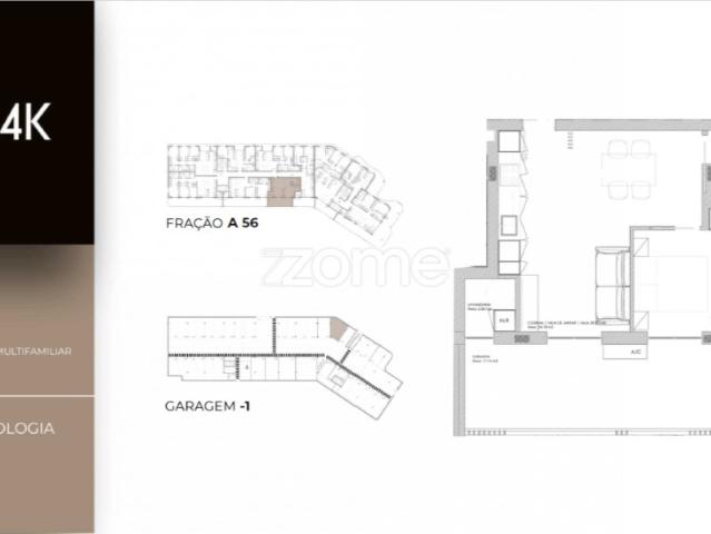 Apartamento T1 em construção em Oliveira do Douro, Vila Nova de Gaia