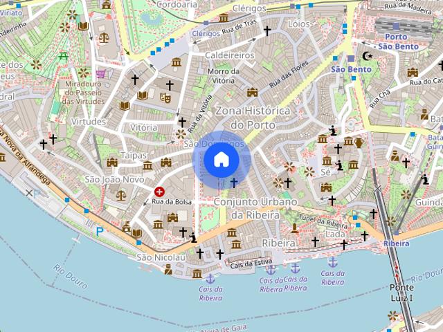 Apartamento T1 ideal para 2 pessoas no Porto centro