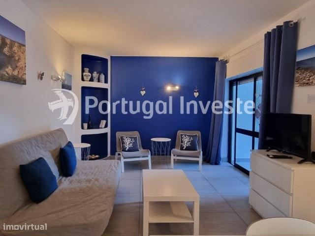 Apartamento T1 junto praia, em empreendimento com piscina, Albufeira