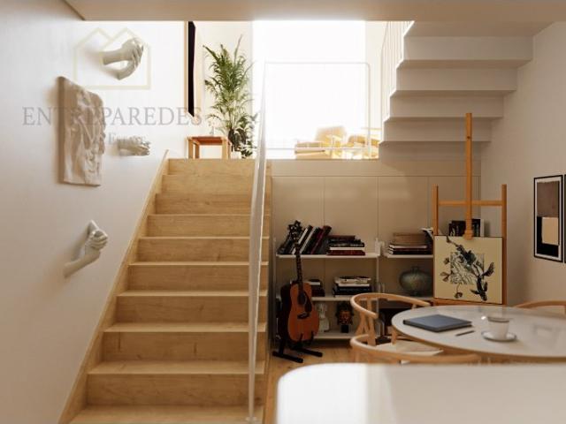 Apartamento T1 Mezzanine no empreendimento Pescaria, em frente ao Rio Douro, para comprar em Vila Nova de Gaia Porto