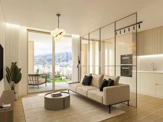 Apartamento T1 no condomínio The Hills, Funchal, Madeira 0m² São Martinho