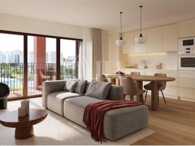 Apartamento T1 novo no Almar Beach, Almada 0m² Laranjeiro e Feijó