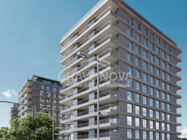 Apartamento T1 Novo c/ Lugar de Garagem e Arrumo em Canidelo