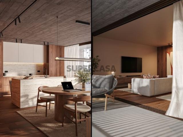 Apartamento T1 novo com varanda em empreendimento de luxo no centro histórico de Braga