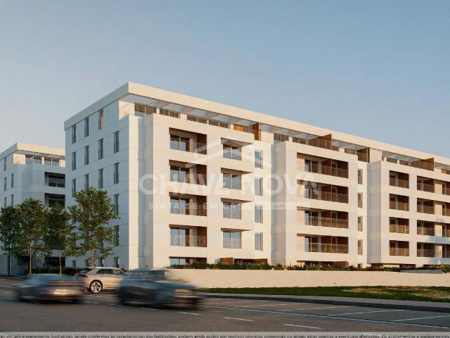 Apartamento T1 Novo com Varanda, Garagem e Arrumo | Condomínio Fechado | Praia da Granja – Arcozelo