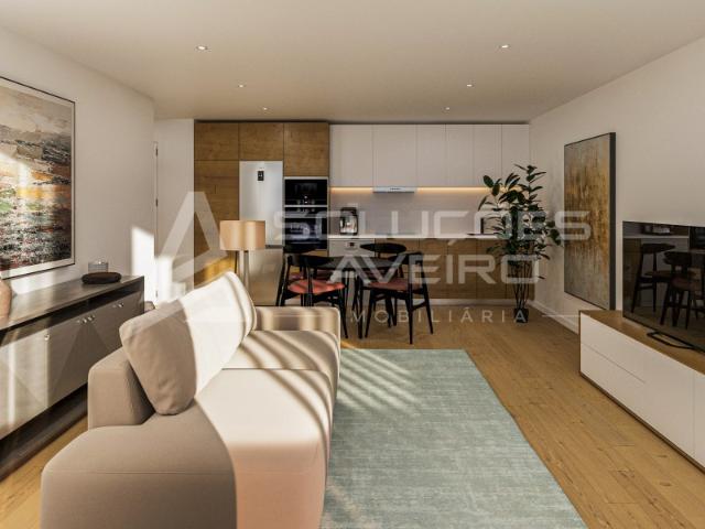 Apartamento T1 novo com excelentes acabamentos e vista Ria