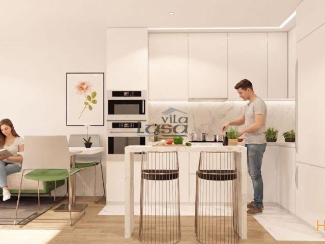 Apartamento T1 Novo com garagem em Vilar de Paraiso, Vila Nova de Gaia | 26084090443