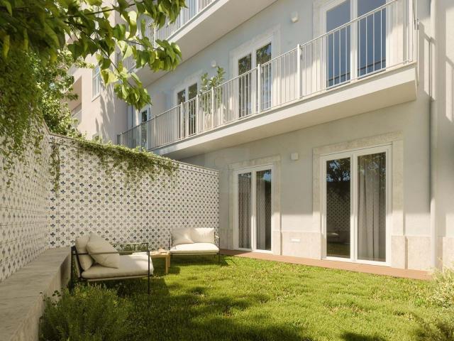 Apartamento T1 Novo com Jardim em Arroios, Lisboa